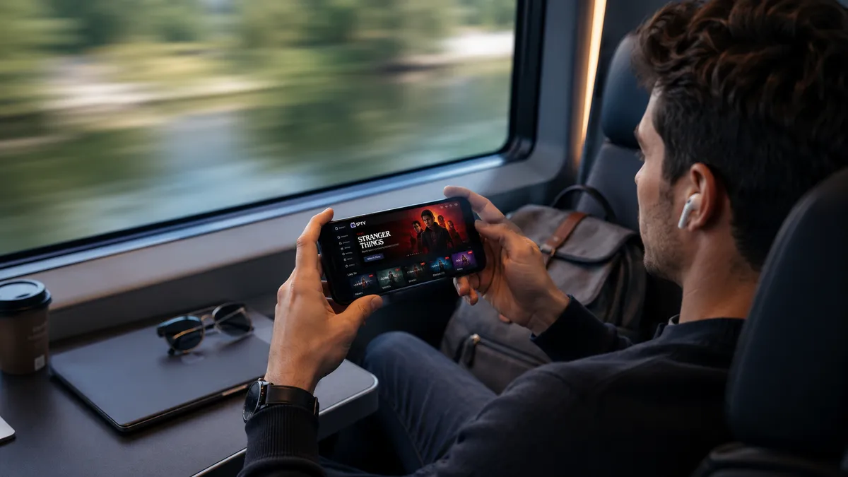 Se IPTV på mobilen när du är på språng