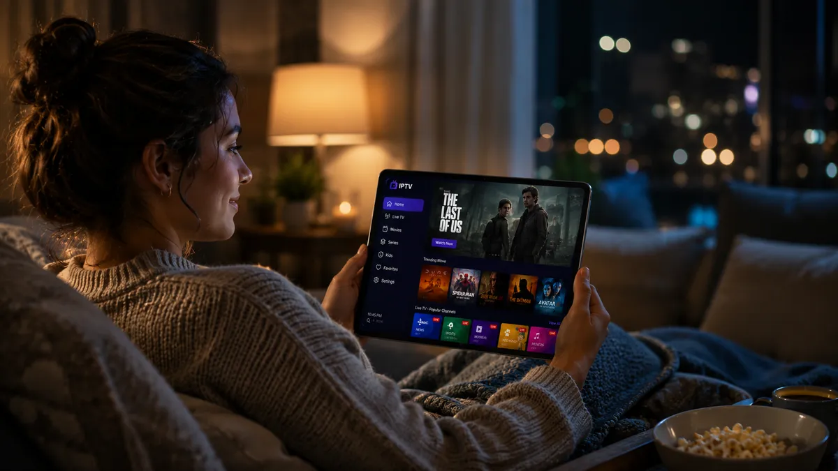 Se IPTV i 4K på surfplatta hemma i soffan